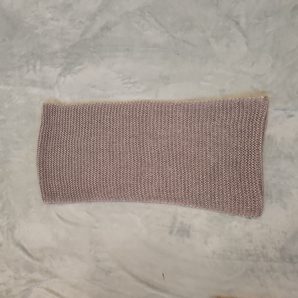 Aeropostale Grey with Silver Infinity Scarf OS